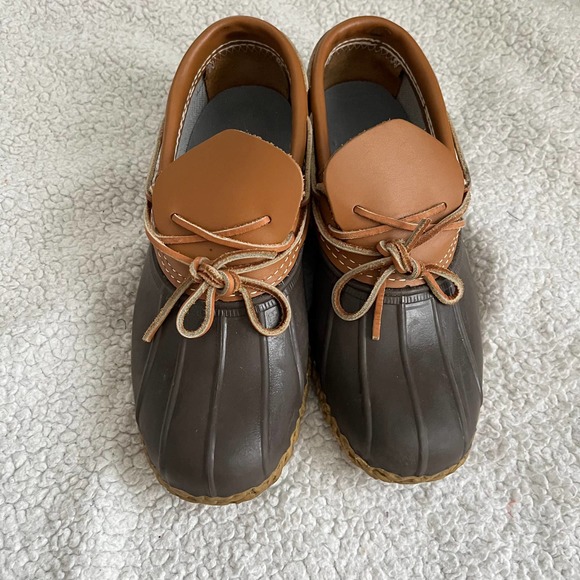 L.L.Bean Waterproof Boat Shoe Men Size 7.5 - Picture 1 of 12